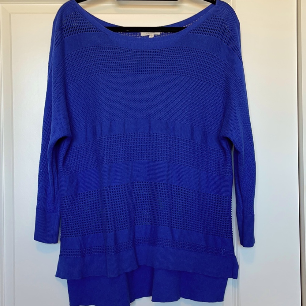 Maurices blue sweater, pullover sweater